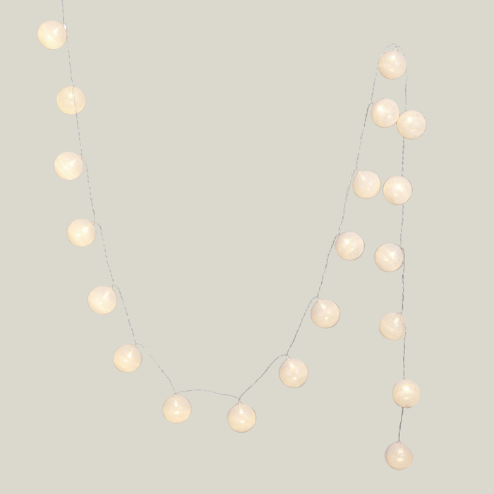 Wrapped Globe String Lights