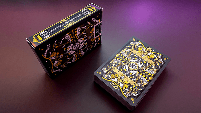 PlayingCardDecks.com-Wukong Destruction Grey Bicycle Playing Cards