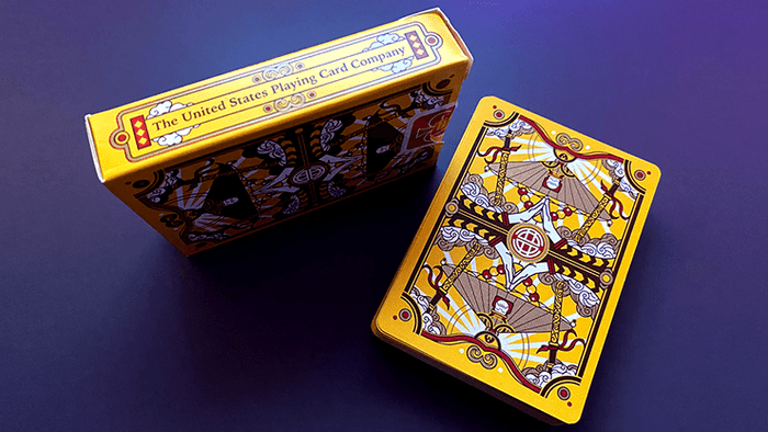 PlayingCardDecks.com-Wukong Rebellion Yellow Bicycle Playing Cards