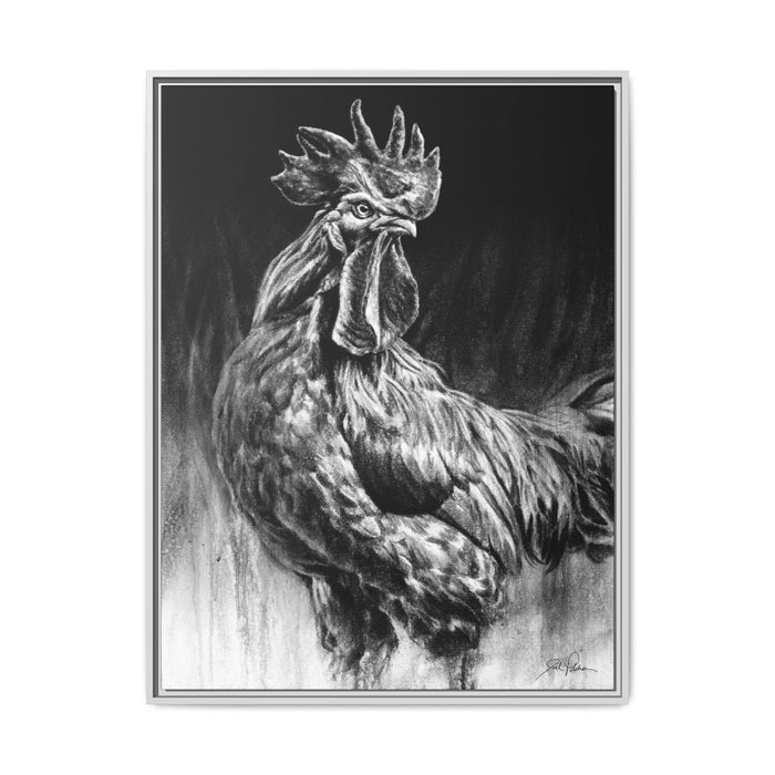 30" x 40" (Vertical) / White / 1.25"
