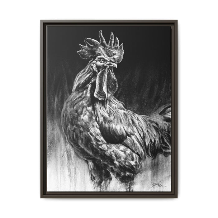 "Yard Boss" Framed Canvas