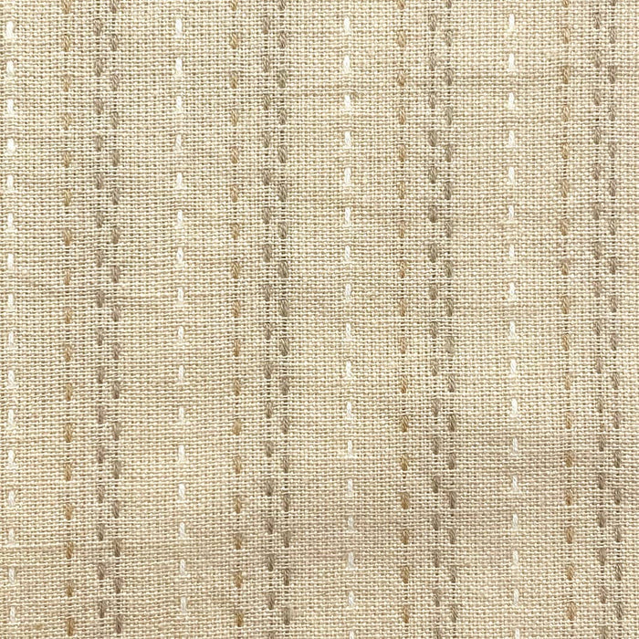 Yarn Dye Nikko 3762 - beige with white and tan striped stitching