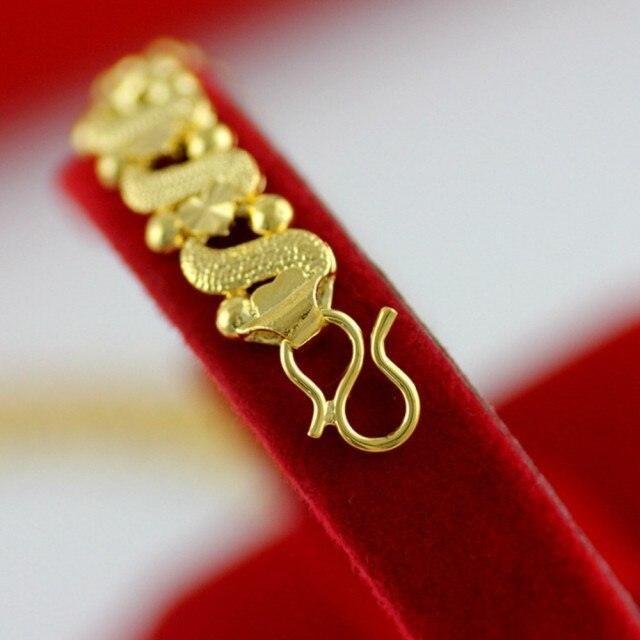 Yellow Gold Chain Bracelet Gift - Natna Shop