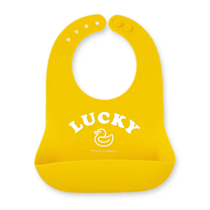 Yellow Lucky Duck Wonder Bib