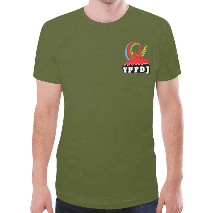 YPFDJ Eritrean military green t shirt for men with all over print - Natna Shop