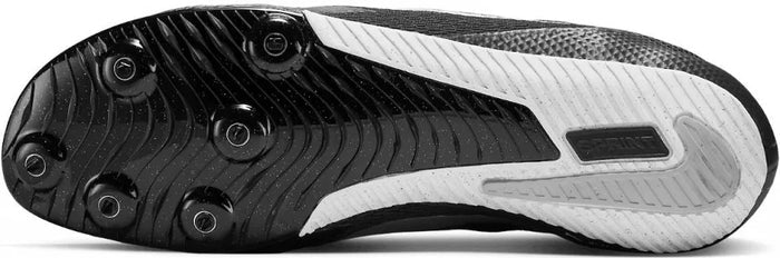 Nike Zoom Rival Sprint Spike - Black/Metallic Silver